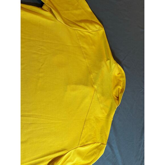 Elevate Men’s Polo Shirt Large Yellow Short Sleeve Performance Golf Casual Logo - Picture 10 of 13